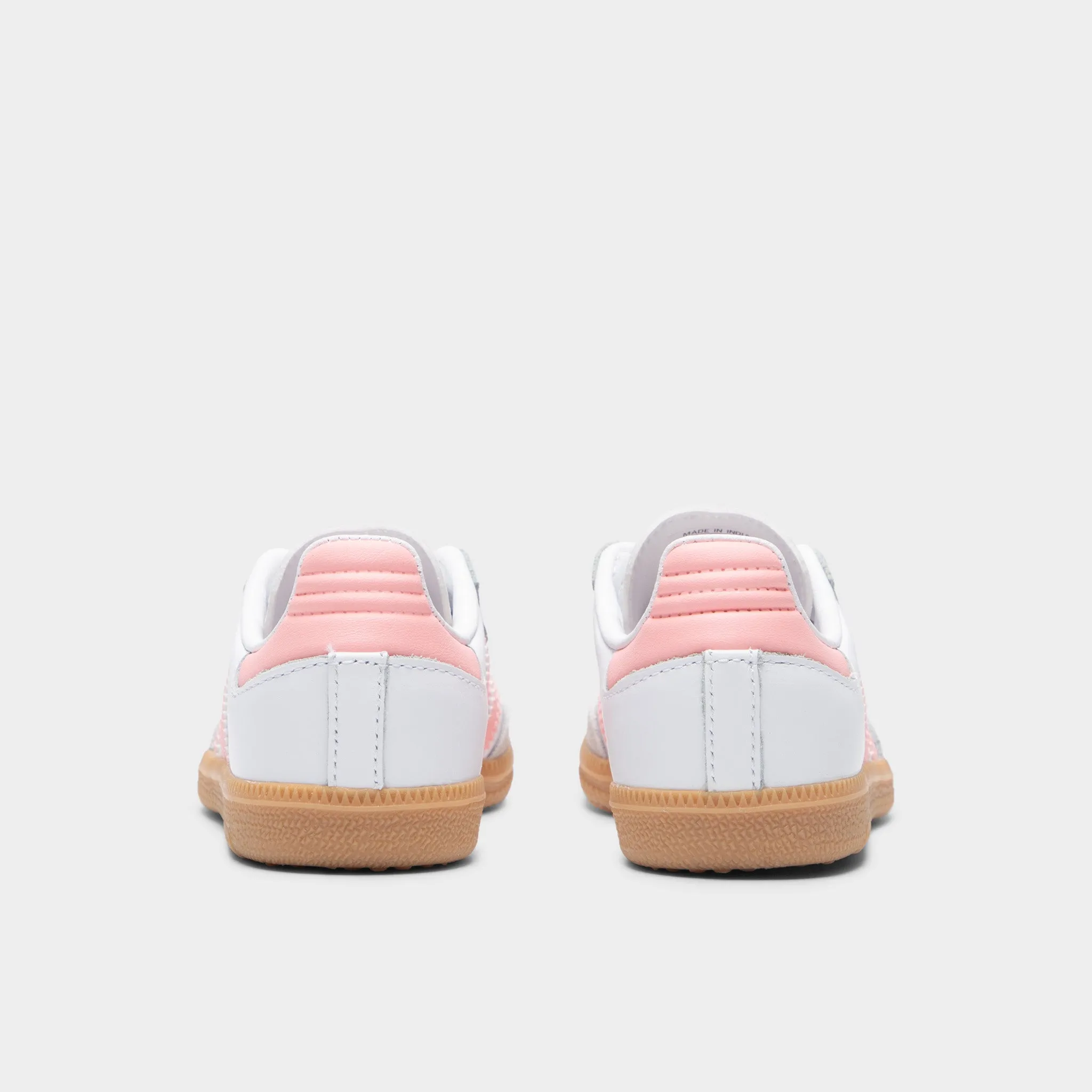 adidas Children's Samba OG Footwear White / Semi Pink Spark - Gum