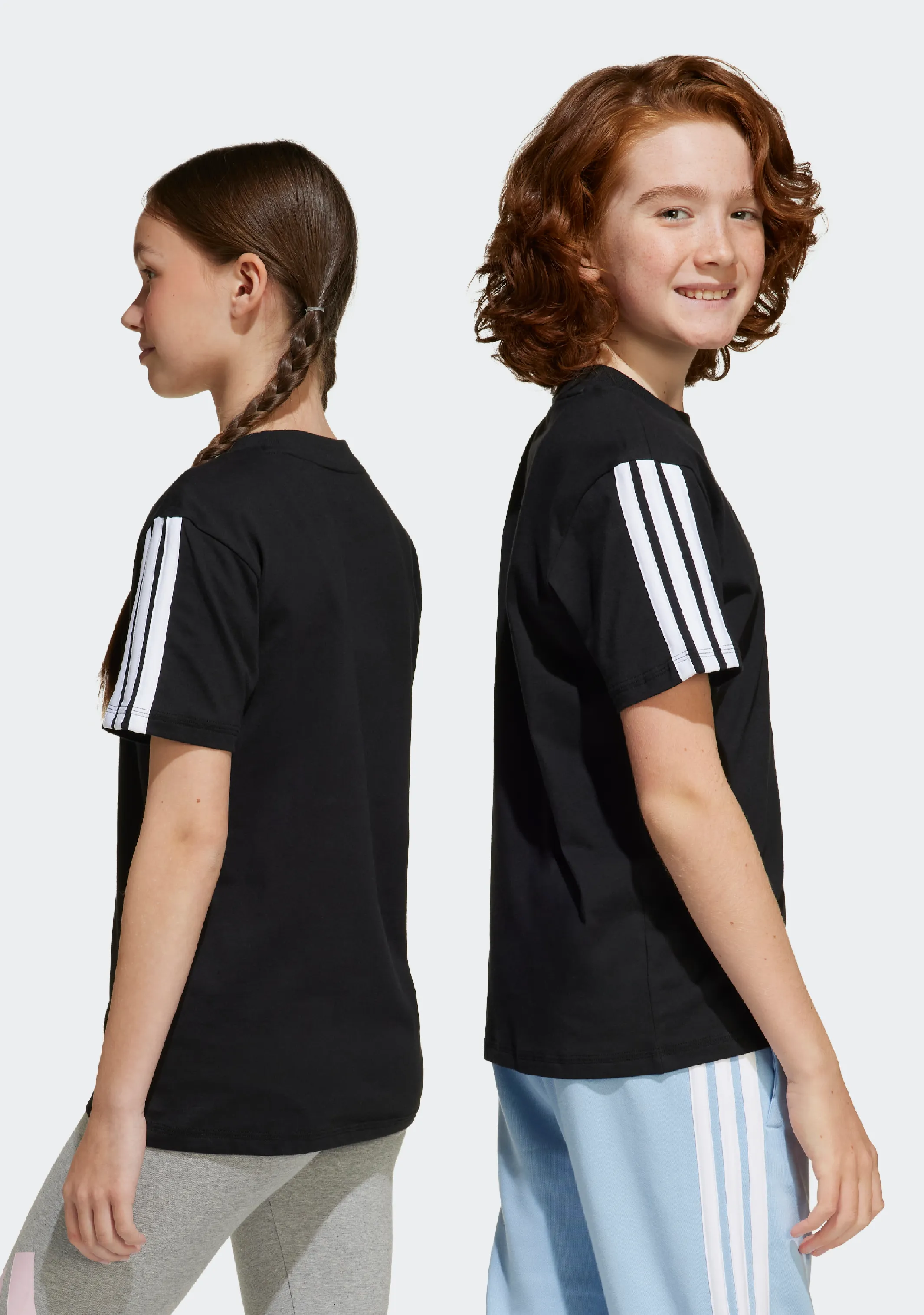 Adidas Kids' 3 Stripe Essentials Tee