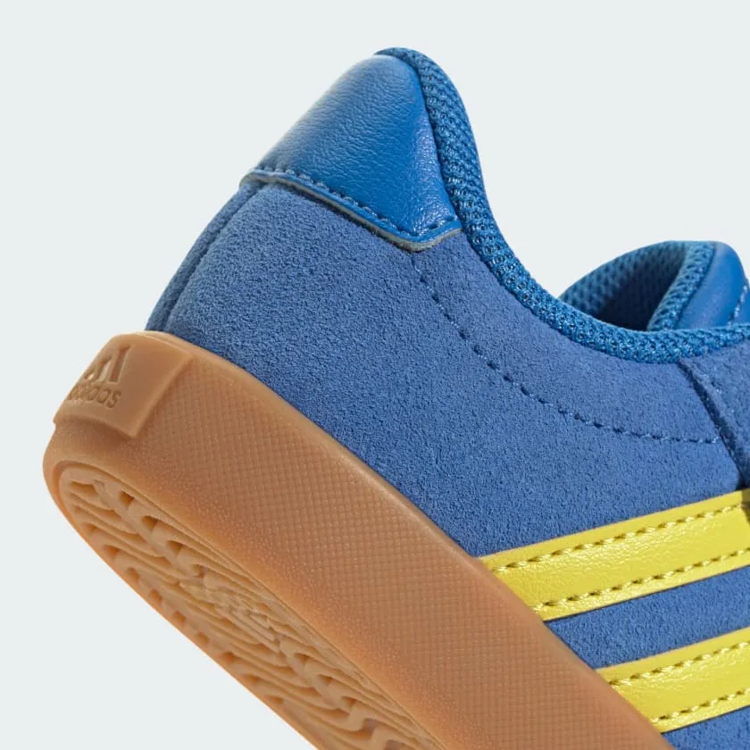 ADIDAS KID'S VL COURT 3.0 HOOK N' LOOP ROYAL/SULFER SNEAKER SHOES