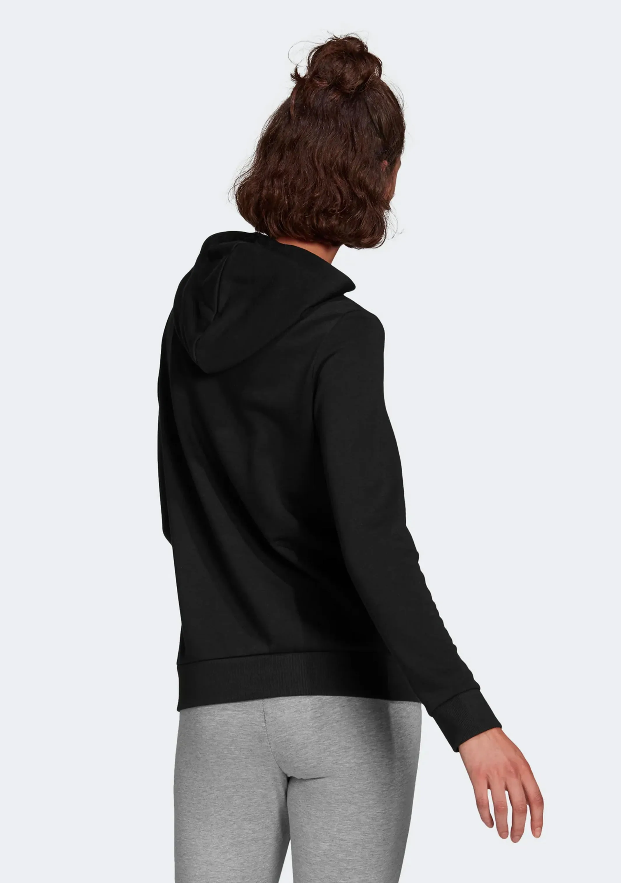 Adidas Women's Essentials Linear Cotton Hoodie