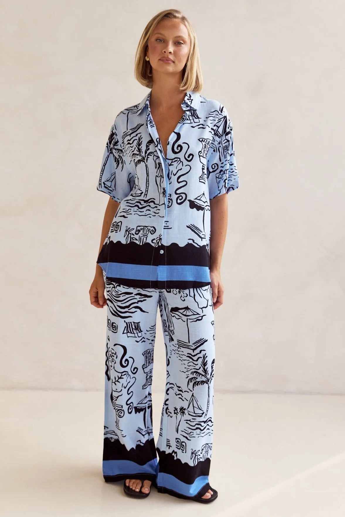 Alexandria Pant (Blue)