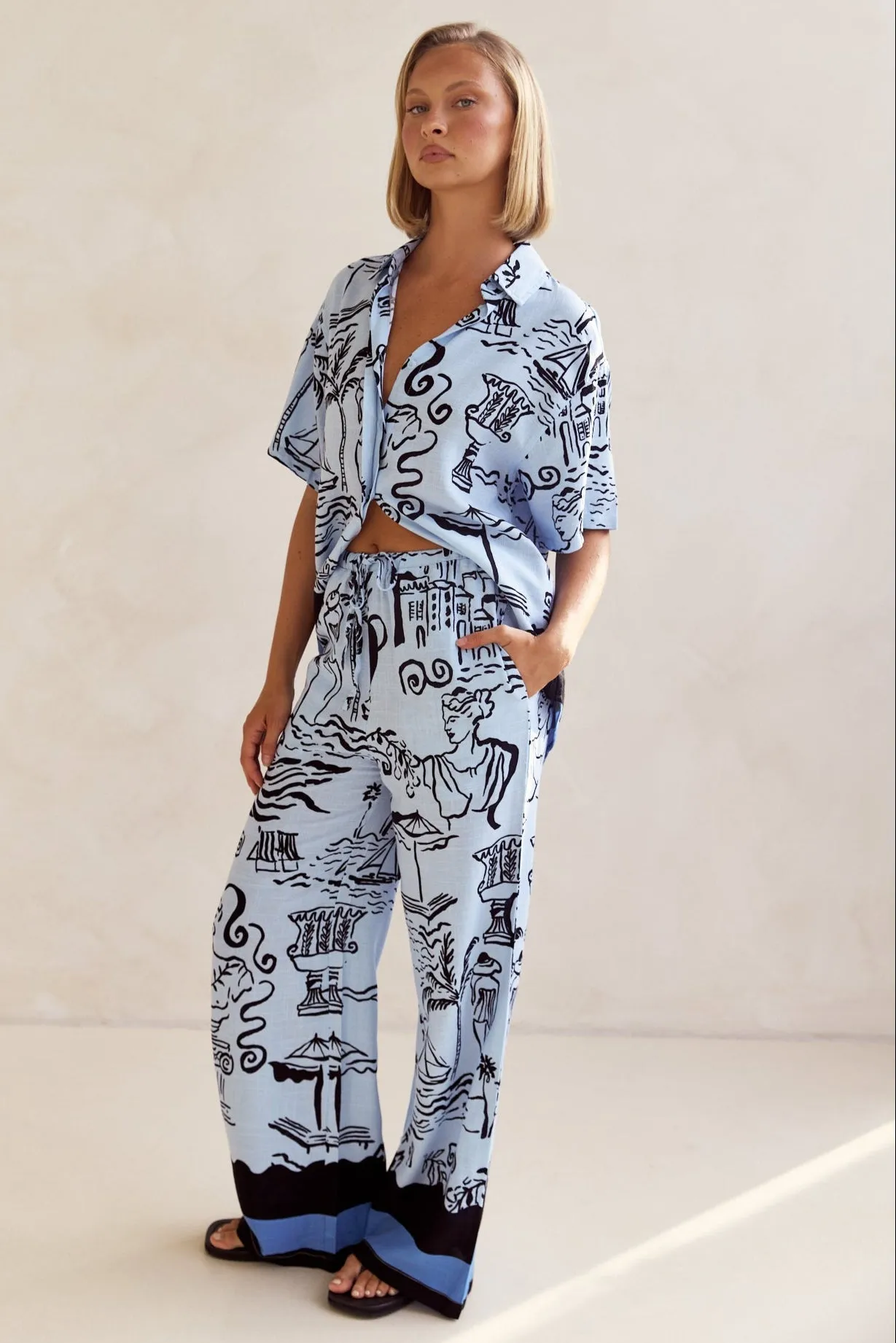 Alexandria Pant (Blue)
