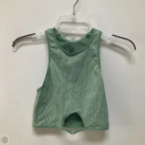 Athletic Bra By Anthropologie In Green, Size: L