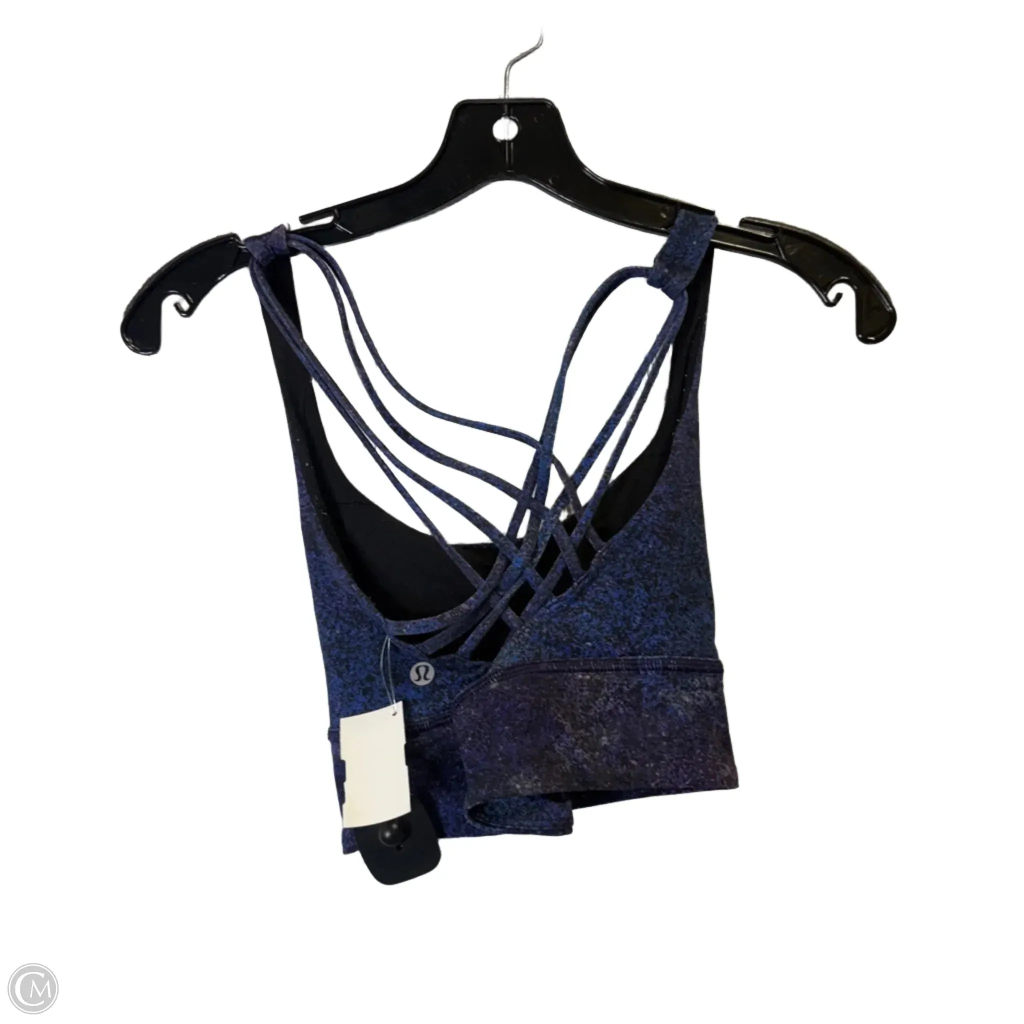 Athletic Bra By Lululemon In Navy, Size: 4