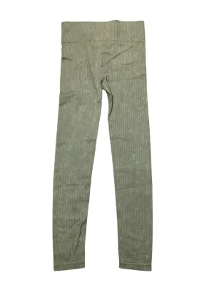 Athletic Leggings By Clothes Mentor In Green, Size:L
