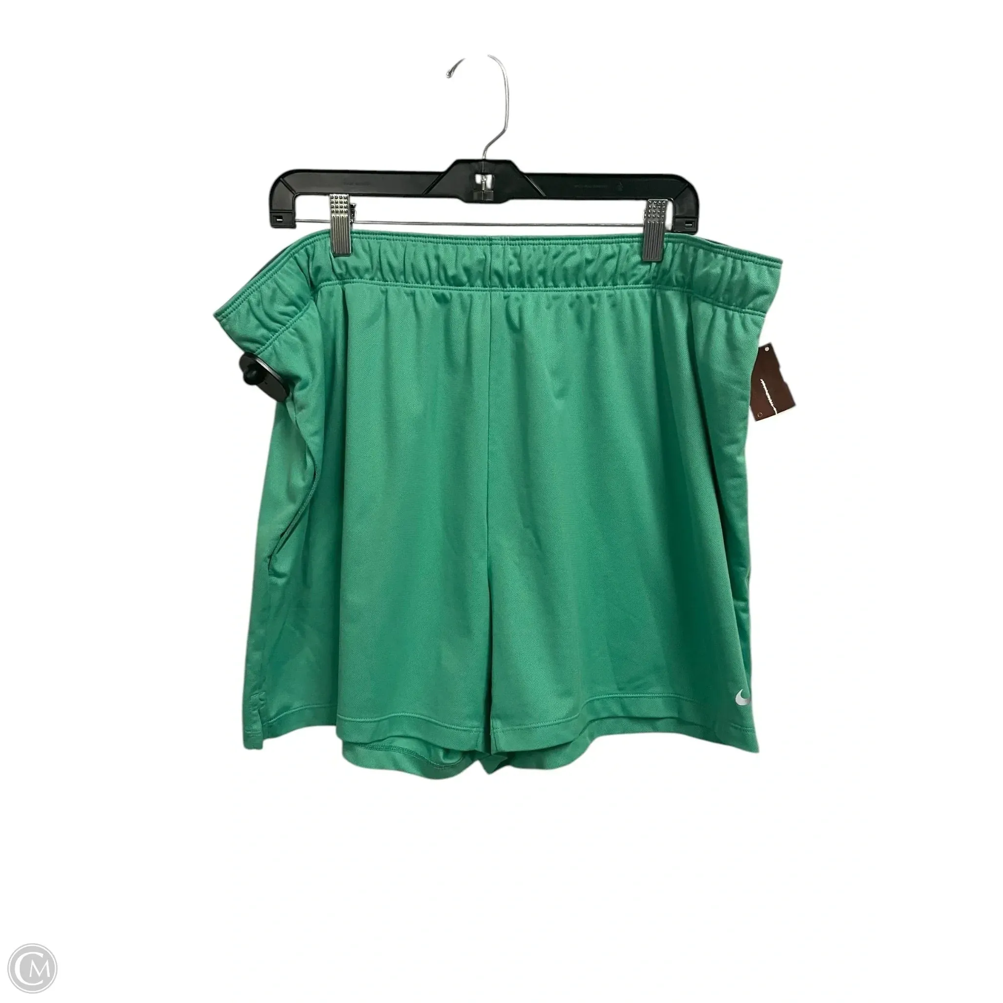 Athletic Shorts By Nike Apparel In Green, Size: Xxl