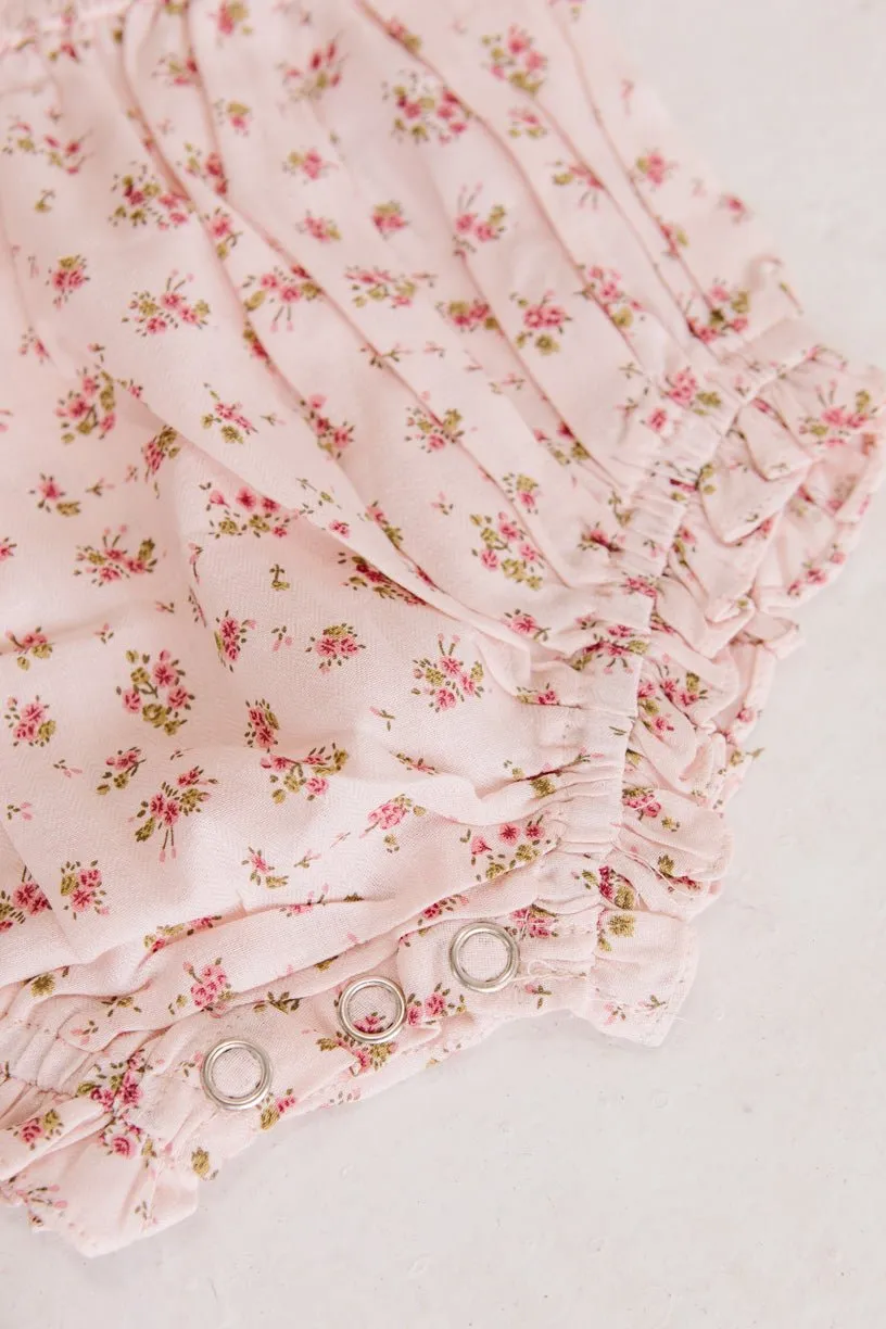 Baby Madeline Romper in Pink