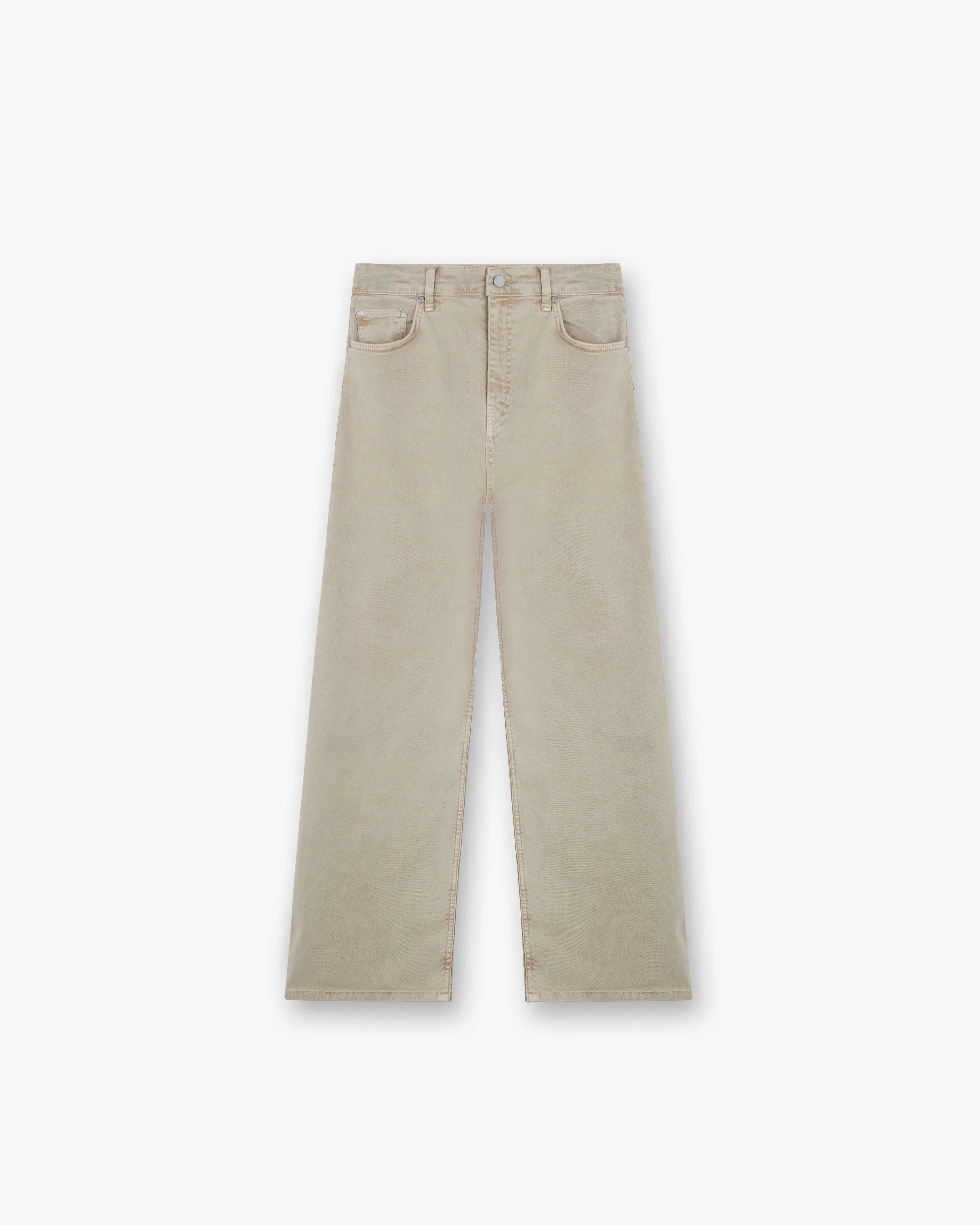 Balloon Leg Jean - Iced Latte