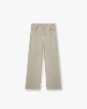 Balloon Leg Jean - Iced Latte