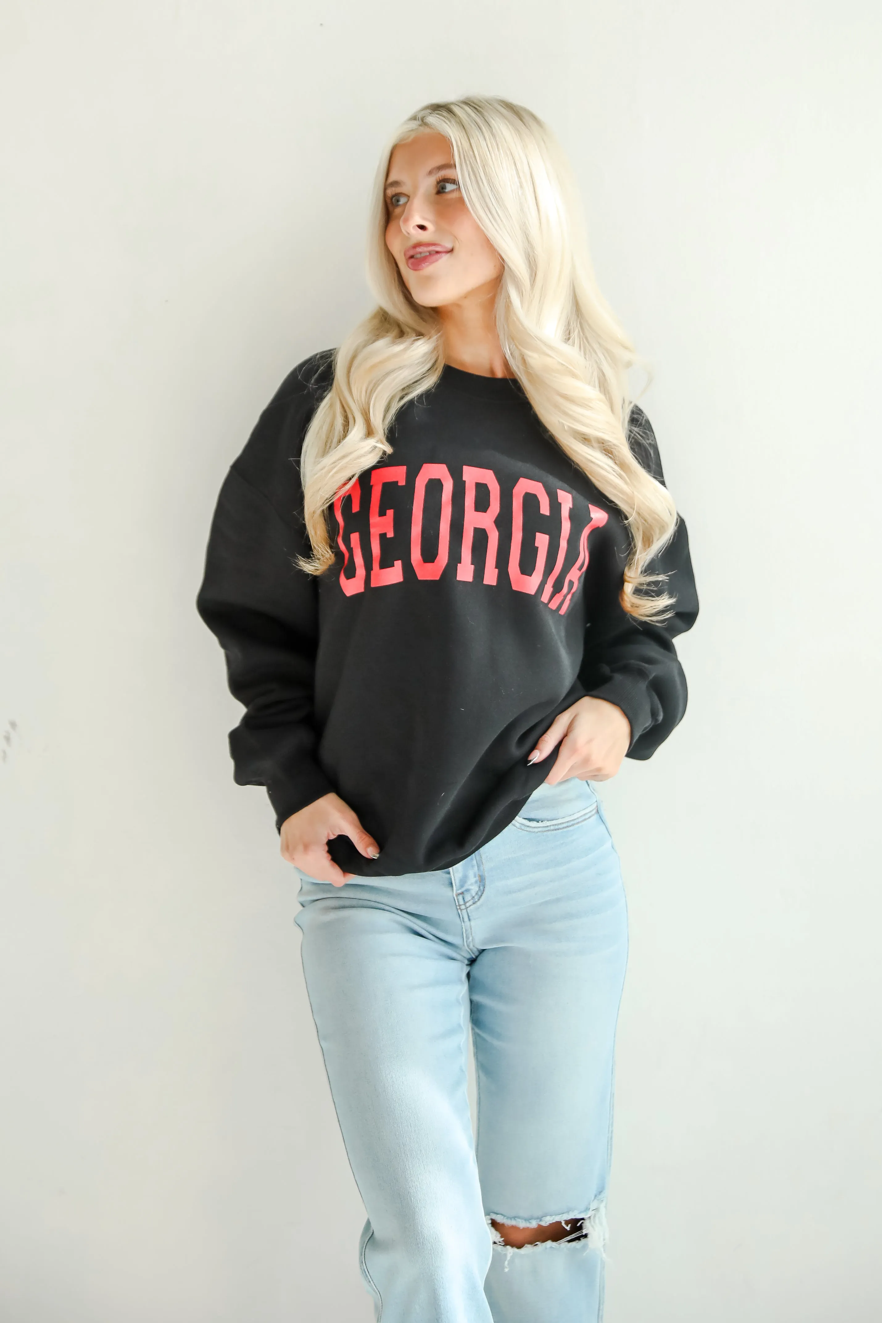 Black Georgia Sweatshirt