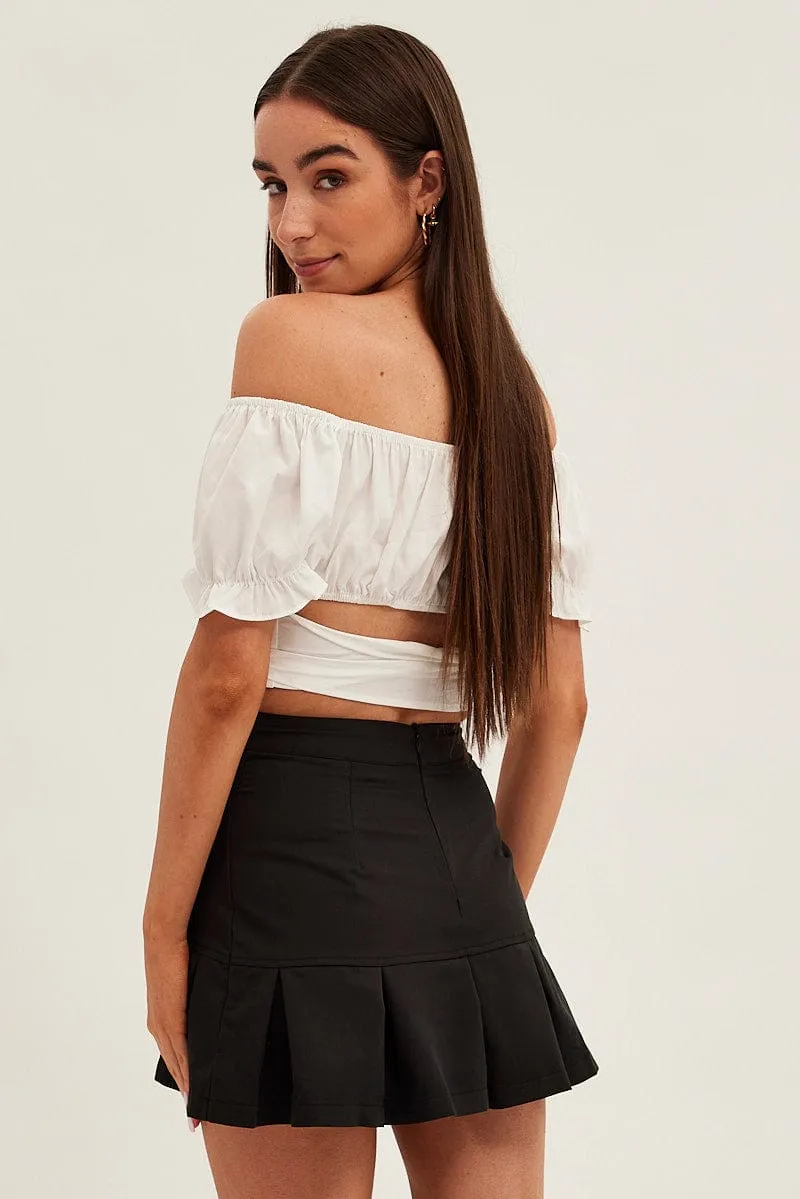 Black Tennis Skirt