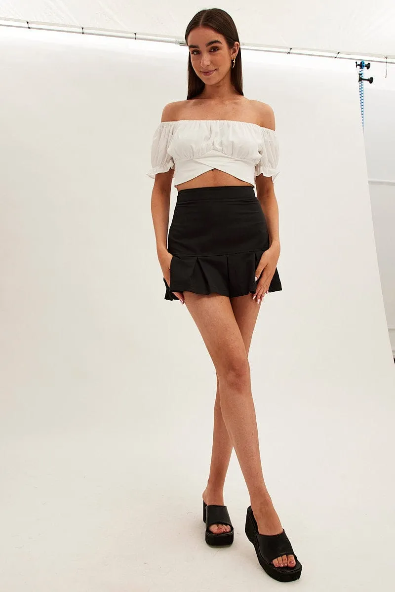 Black Tennis Skirt