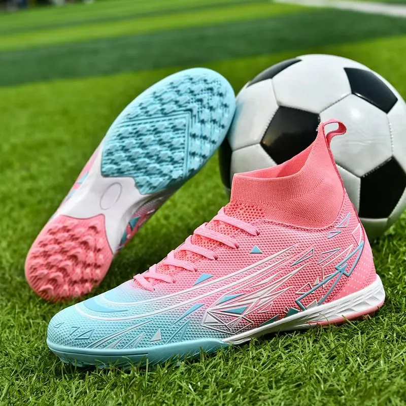 Both Adults And Kids Soccer Shoes