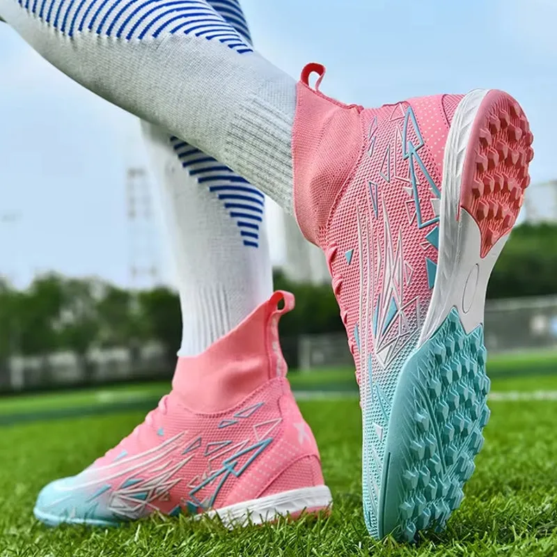 Both Adults And Kids Soccer Shoes