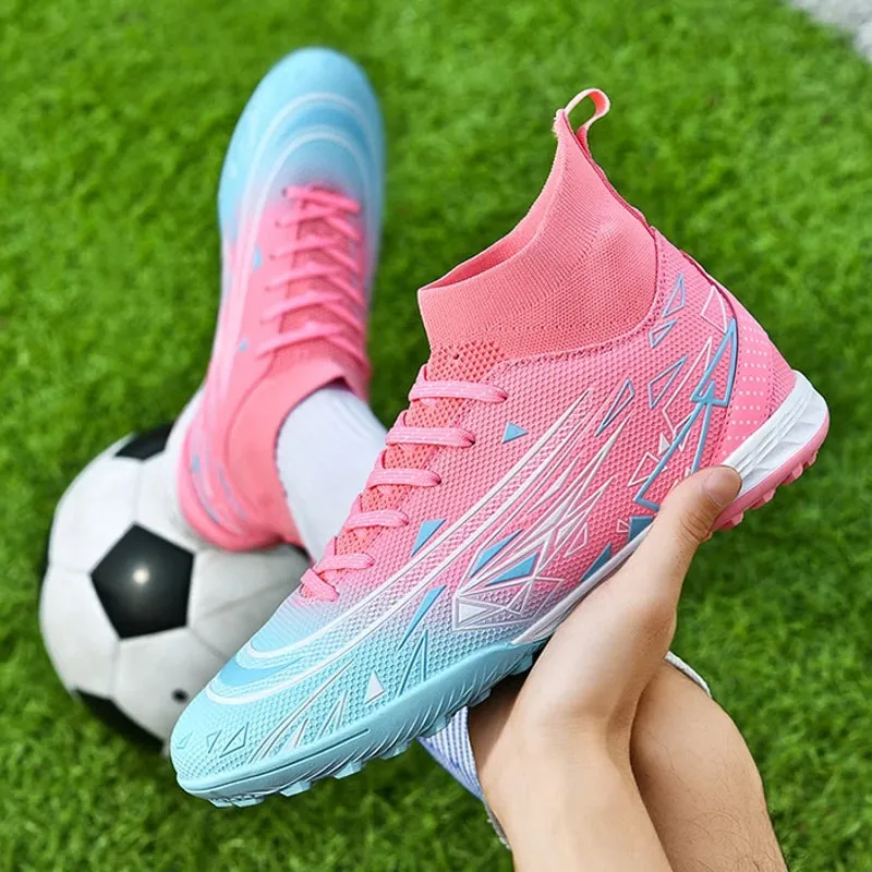 Both Adults And Kids Soccer Shoes