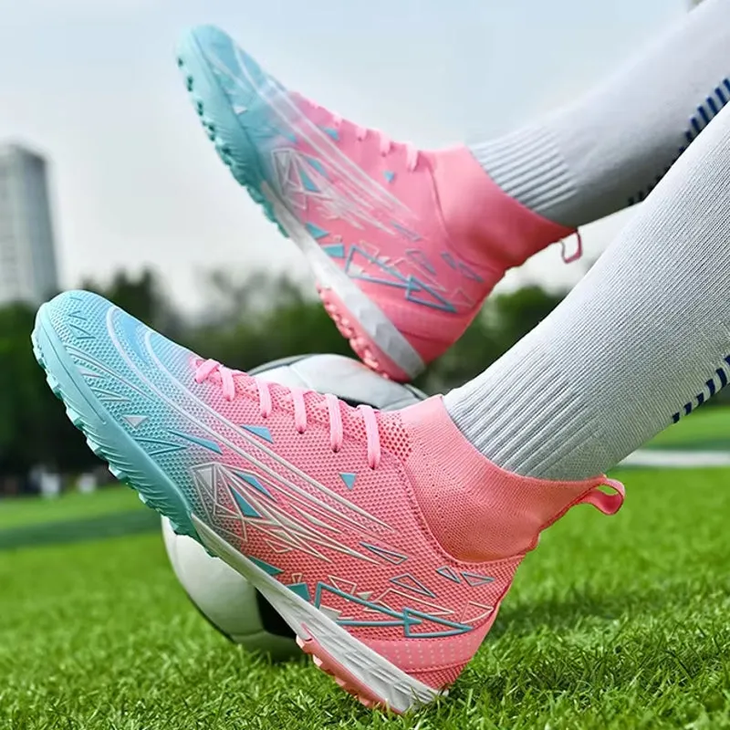 Both Adults And Kids Soccer Shoes
