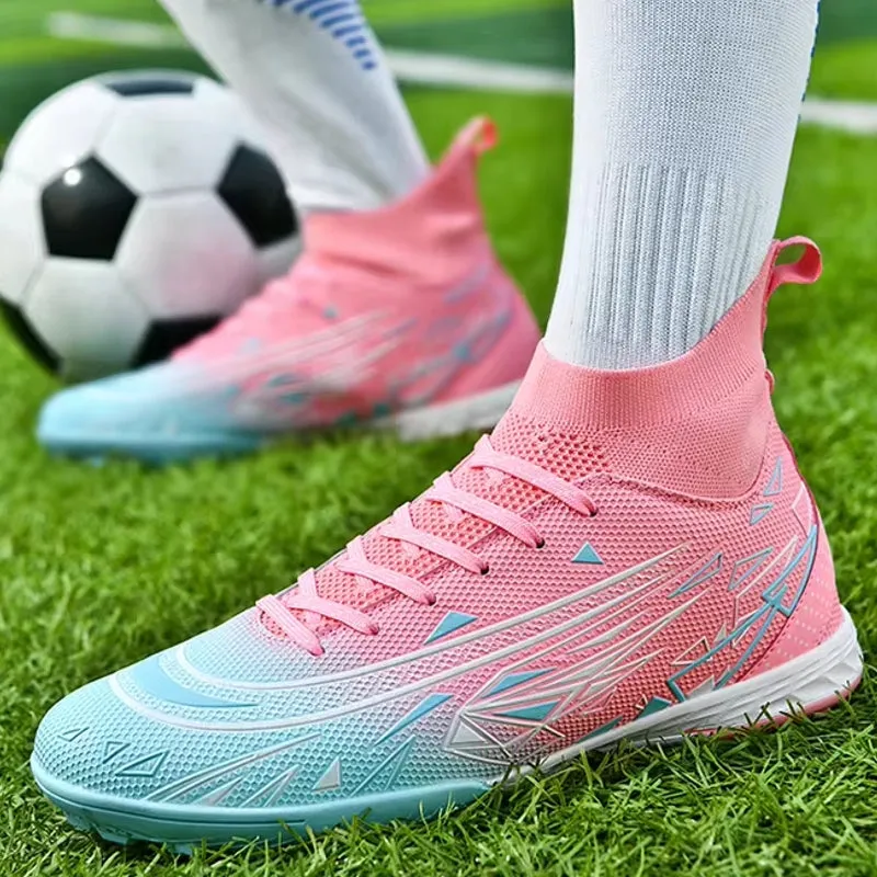 Both Adults And Kids Soccer Shoes