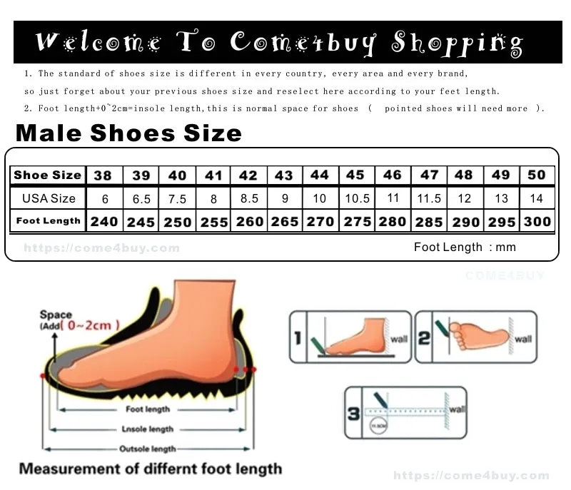 Business Folds Microfiber Leather Non Slip Men Dress Shoes