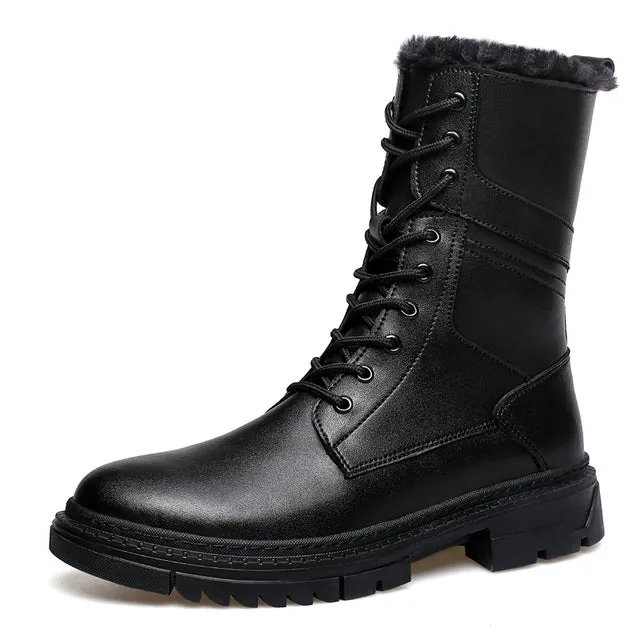 Casual Shoes Men's Genuine Leather Boots