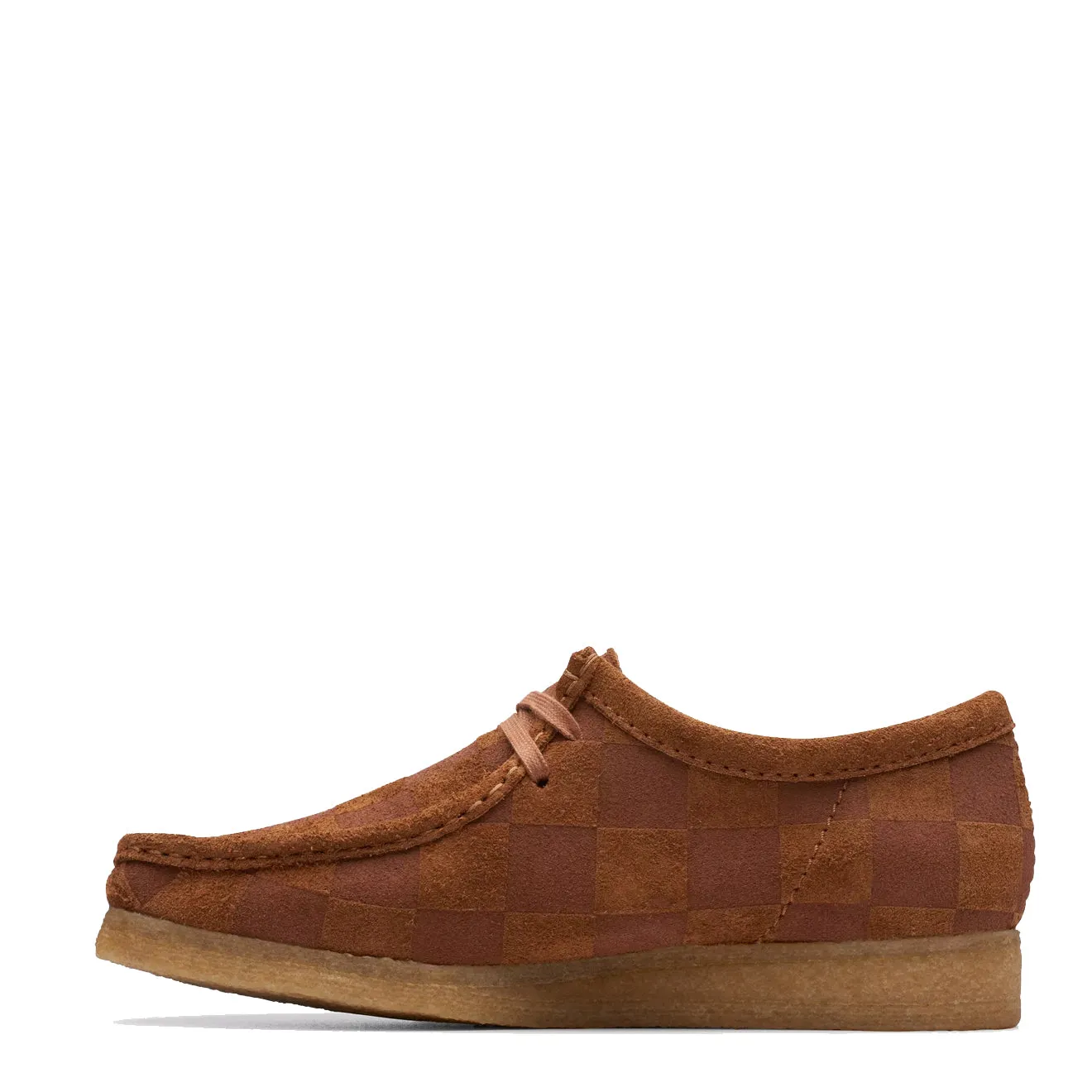 Clarks Originals Wallabee Shoe Cola Check