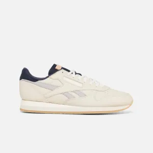 Classic Leather Premium Chalk/Vector Navy/Grey