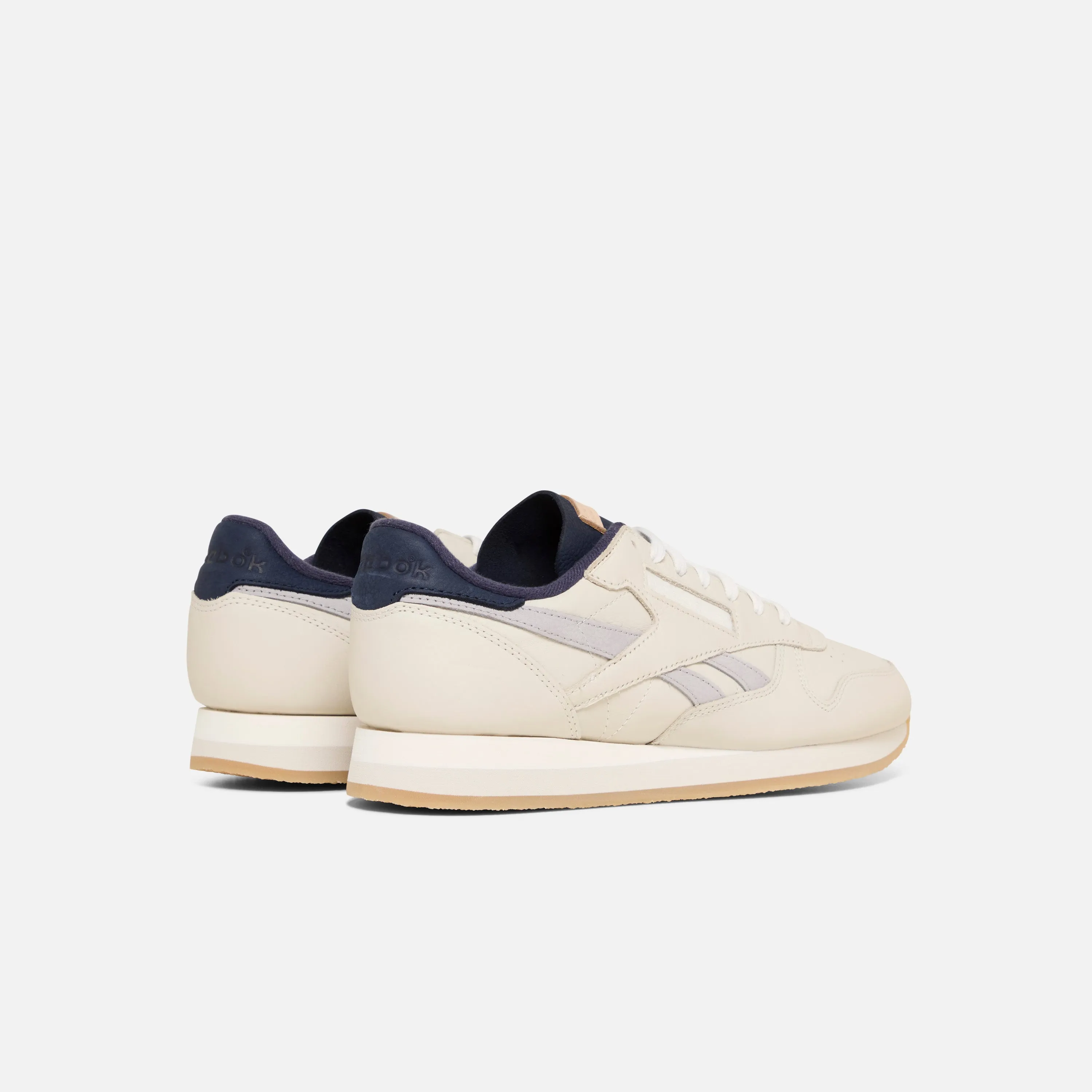 Classic Leather Premium Chalk/Vector Navy/Grey