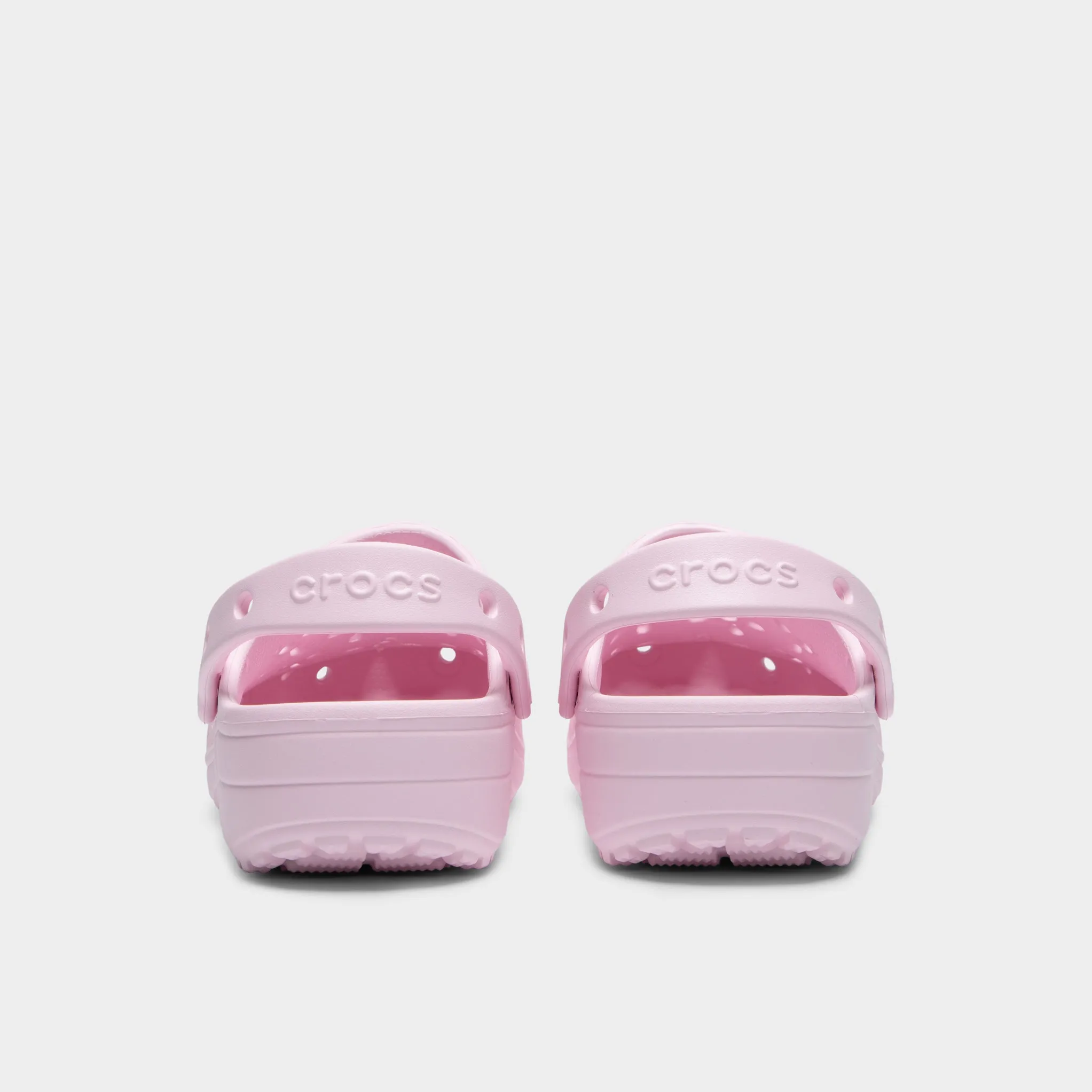 Crocs Women's Classic Floral Cut Out Clog / Pink Milk