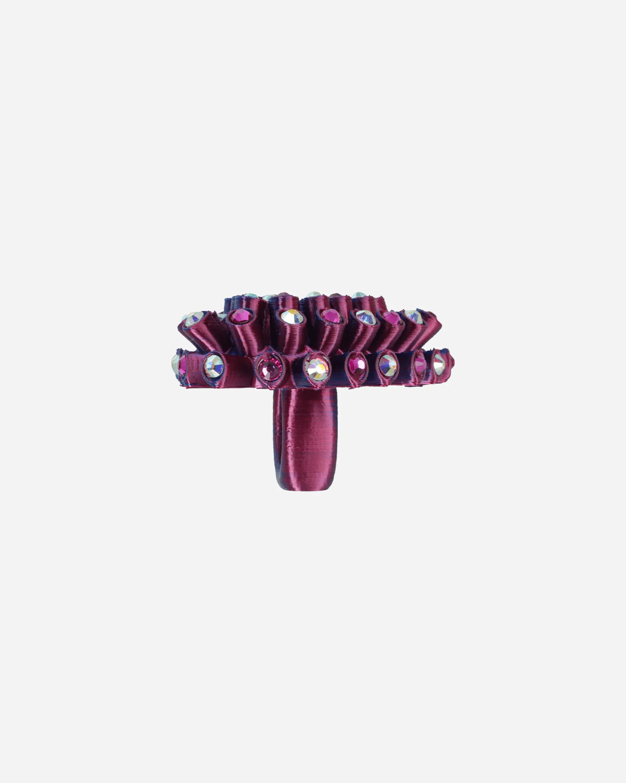 Crush Ring Blue Blue Taffetas