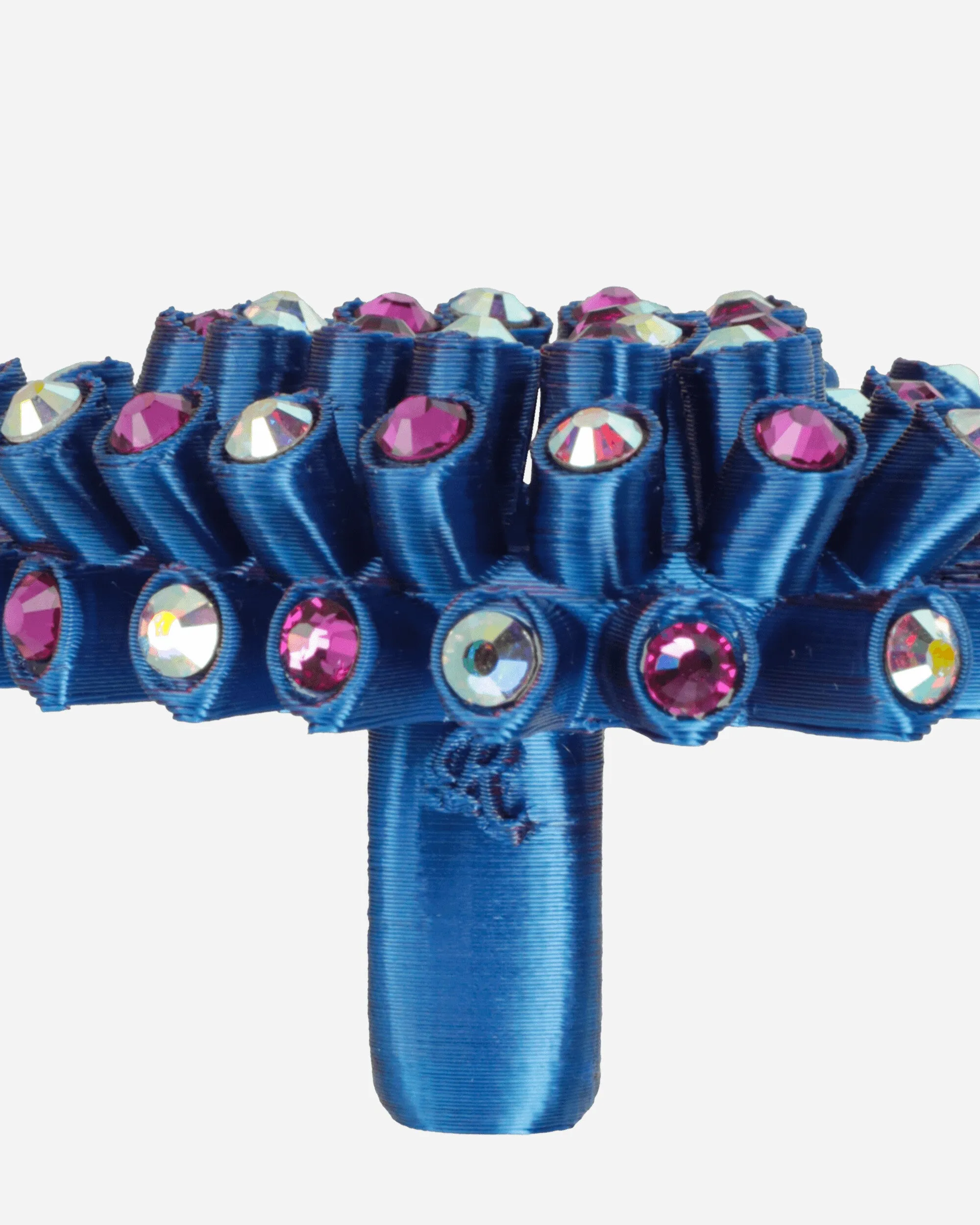 Crush Ring Blue Blue Taffetas