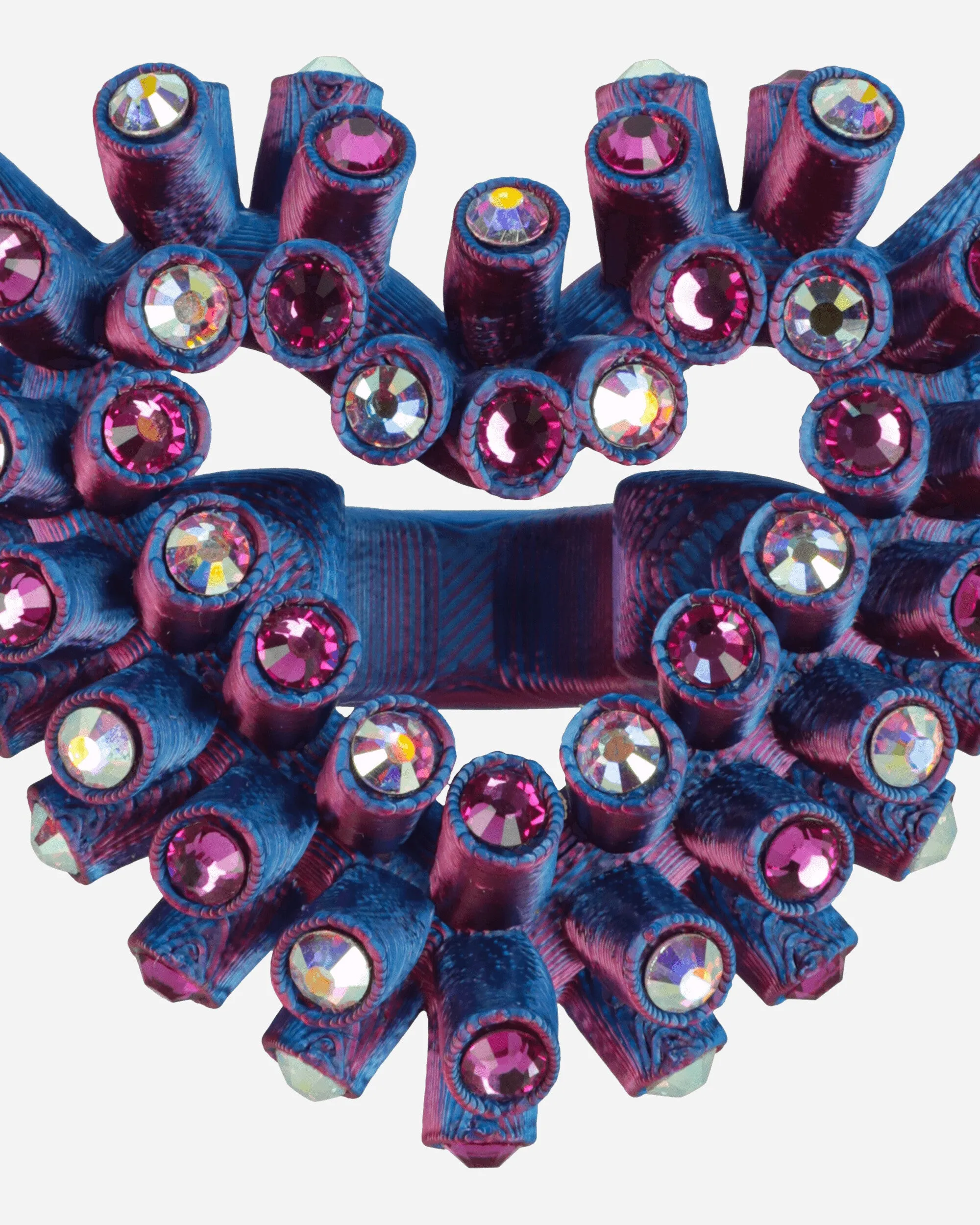 Crush Ring Blue Blue Taffetas