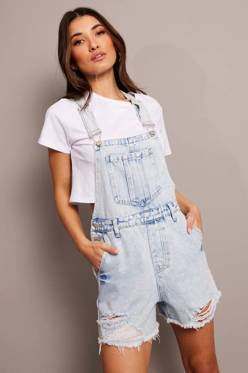 Denim Overalls