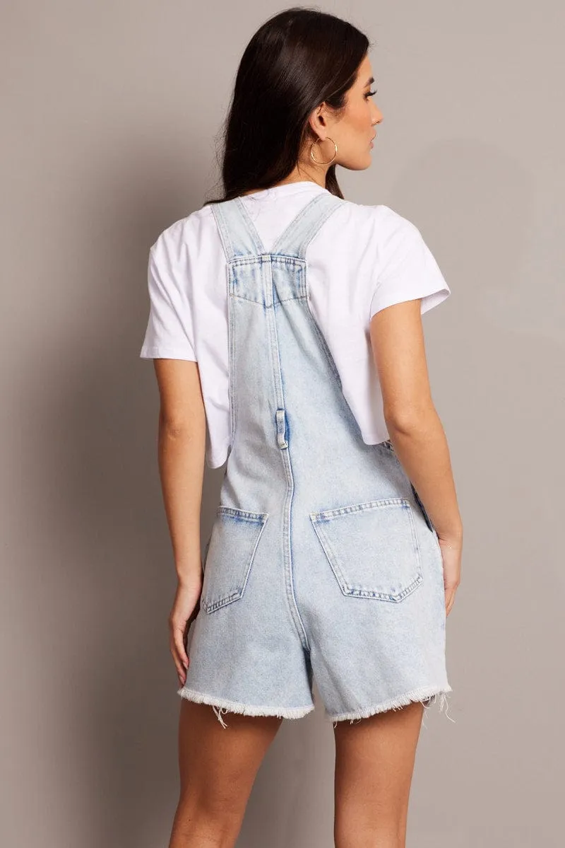 Denim Overalls