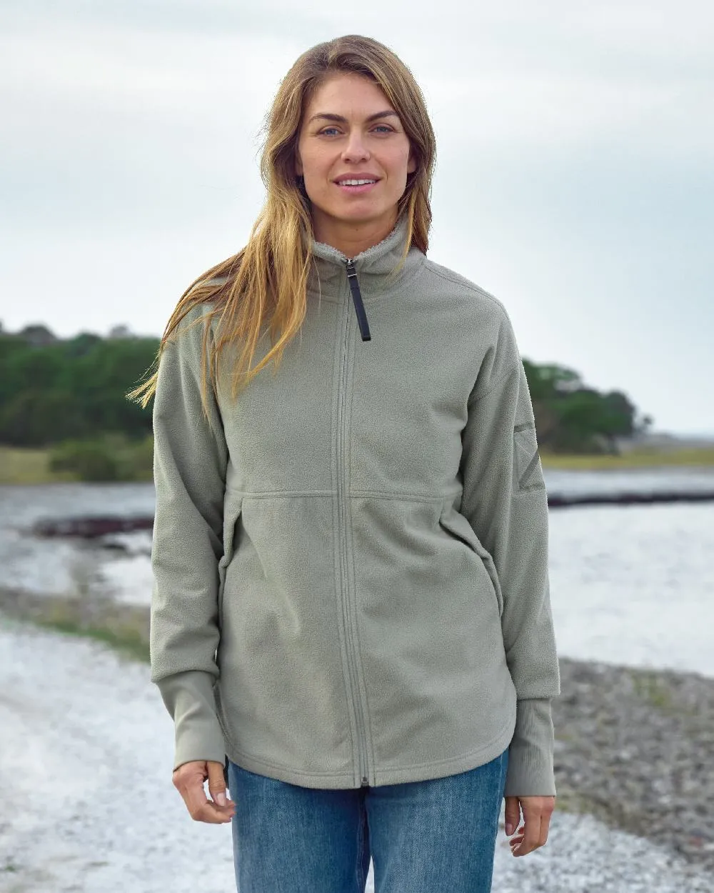 Didriksons Womens Ronja Full Zip Sweater
