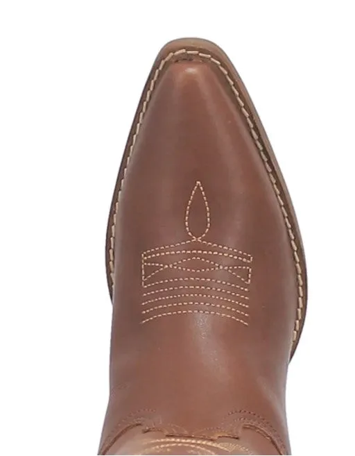 Dingo Out West Smooth Brown DI920 Ladies Cowboy Boot