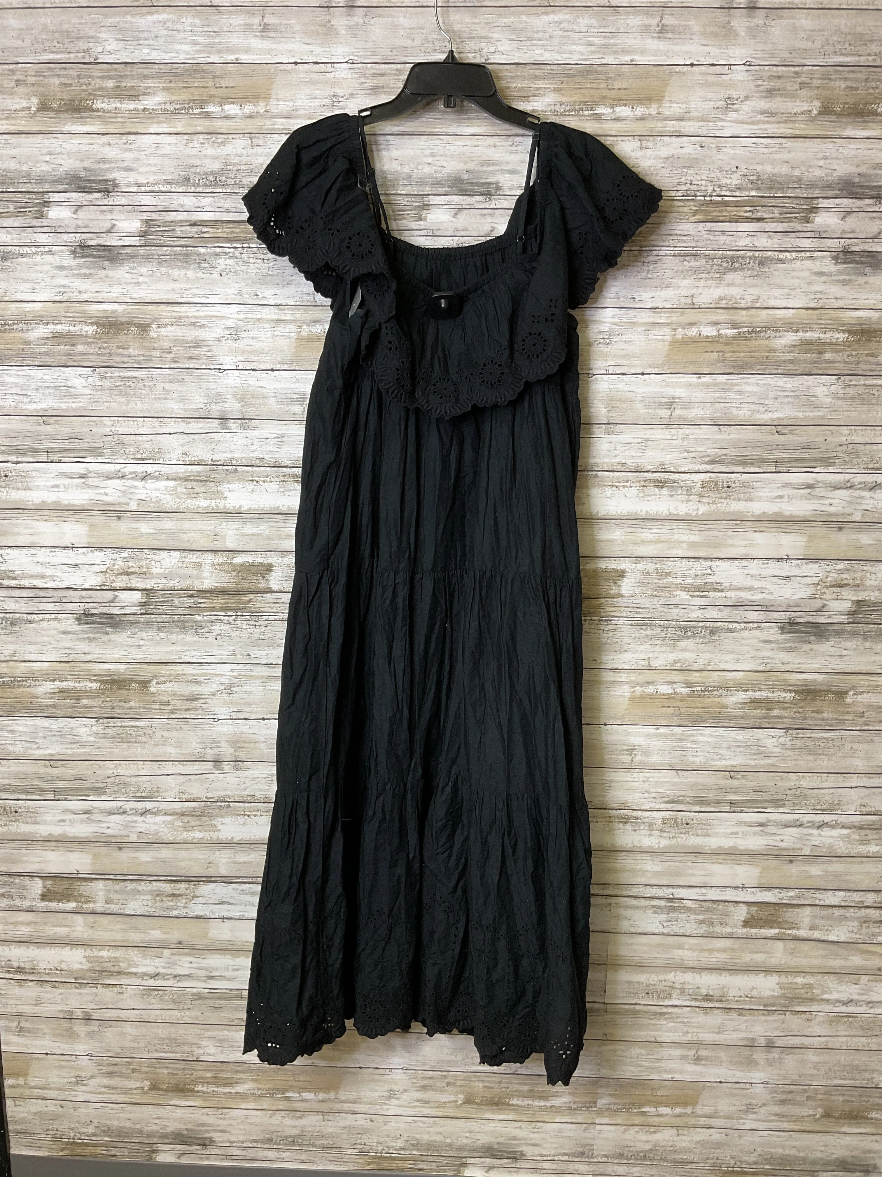 Dress Casual Maxi By Old Navy In Black, Size:L