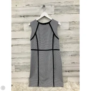 Dress Casual Midi By Studio 1 In Black & White, Size: 12