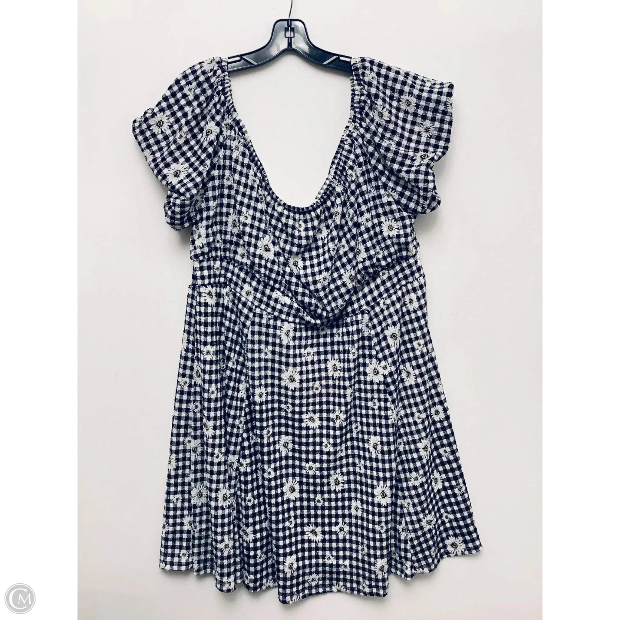 Dress Casual Midi By Torrid In Black & White, Size: 3x