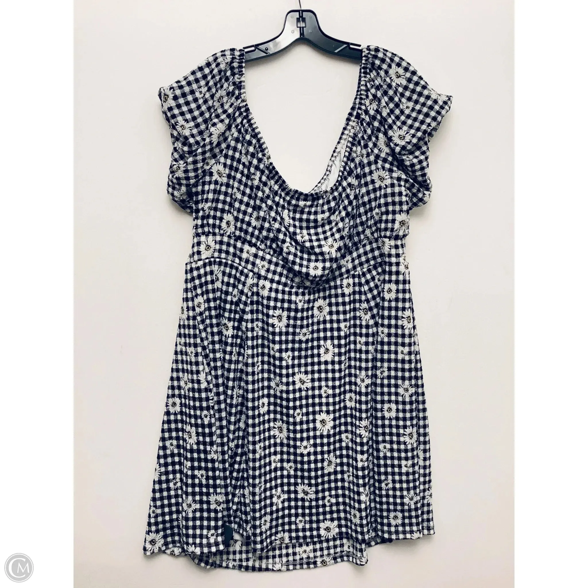 Dress Casual Midi By Torrid In Black & White, Size: 3x