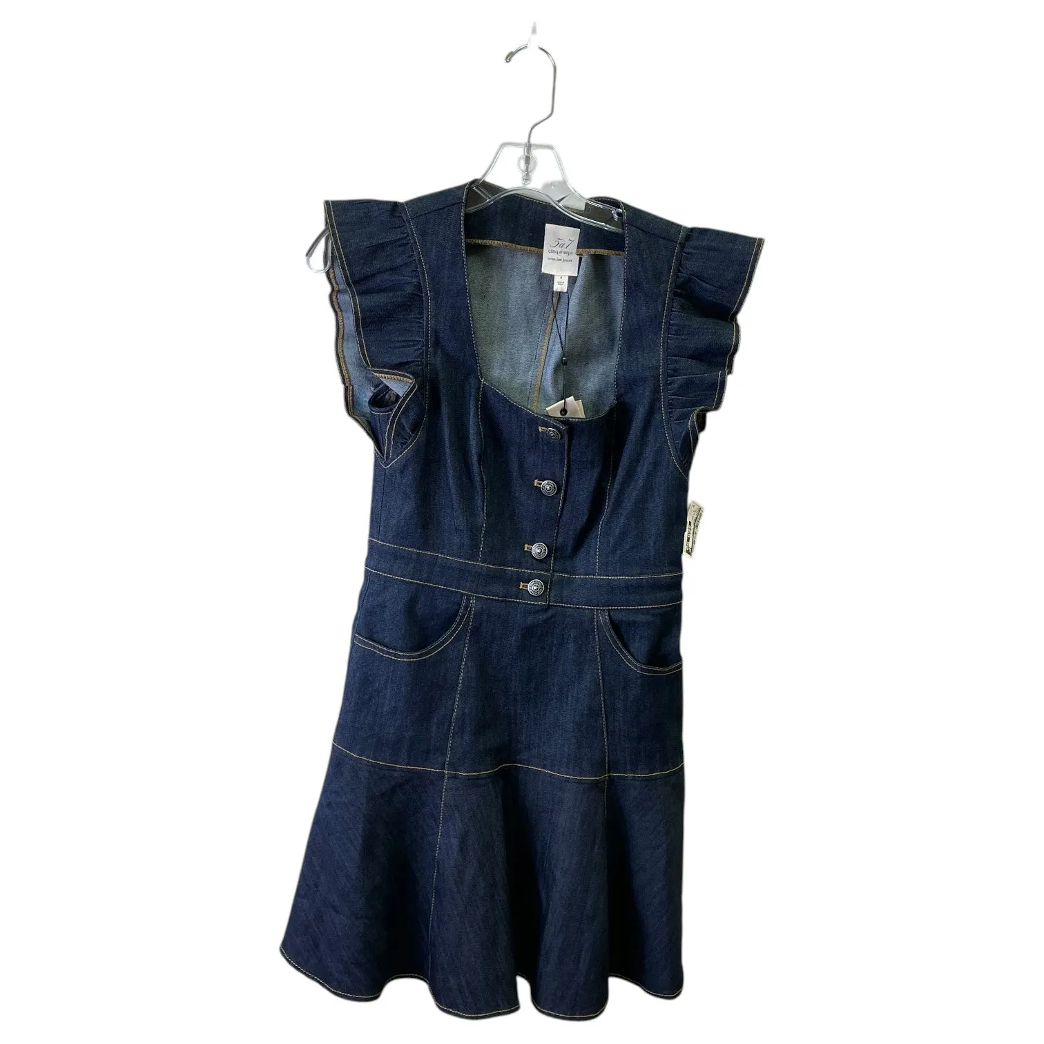 Dress Casual Short By Cinq a Sept In Blue, Size:S