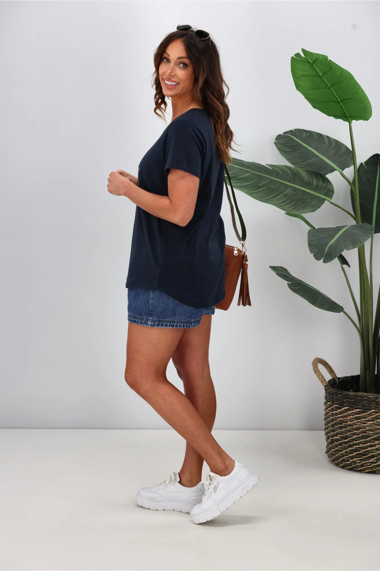 Elm Cosmic Love Tee Navy