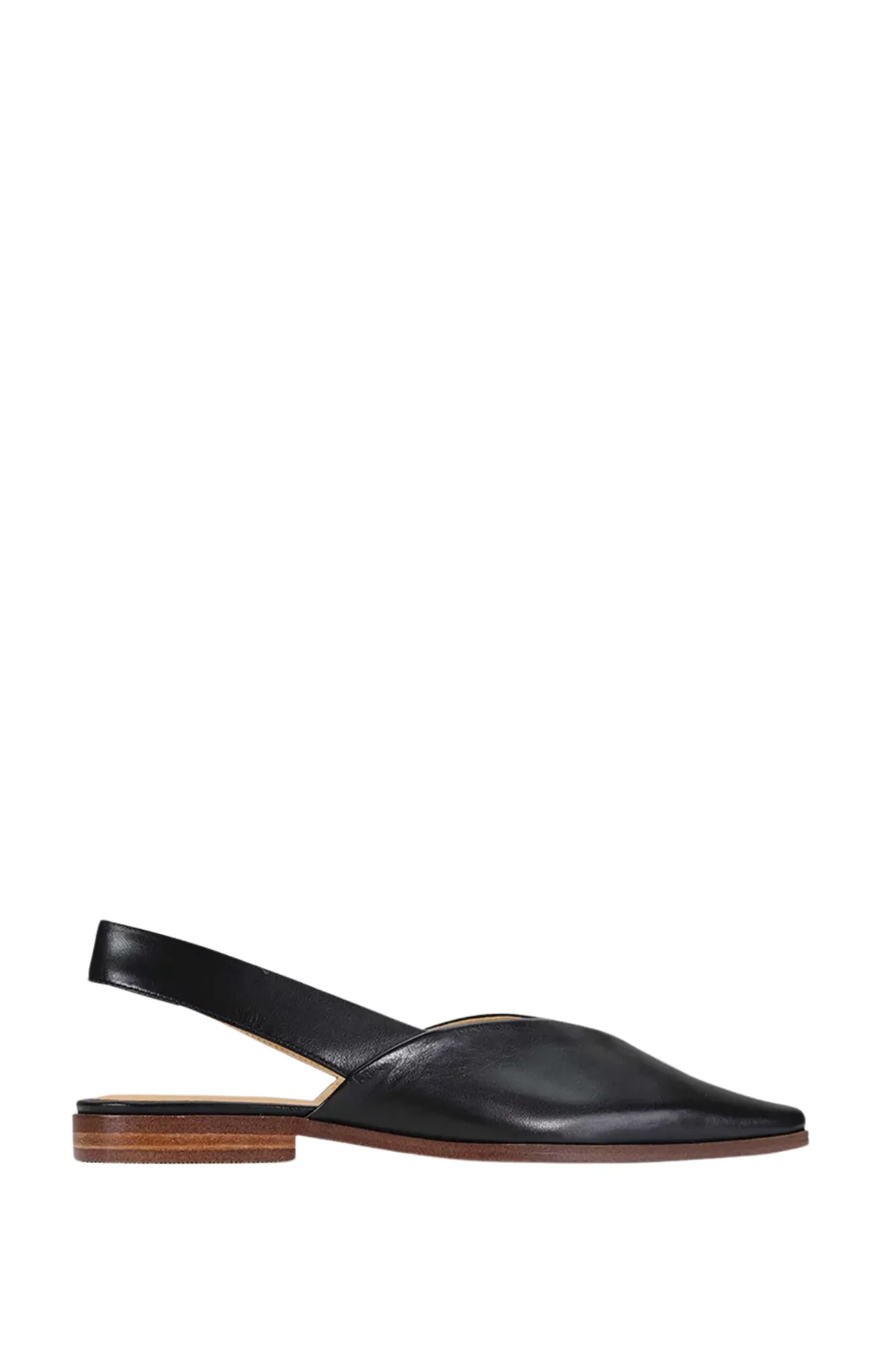 EOS Vine Sandal Black Leather