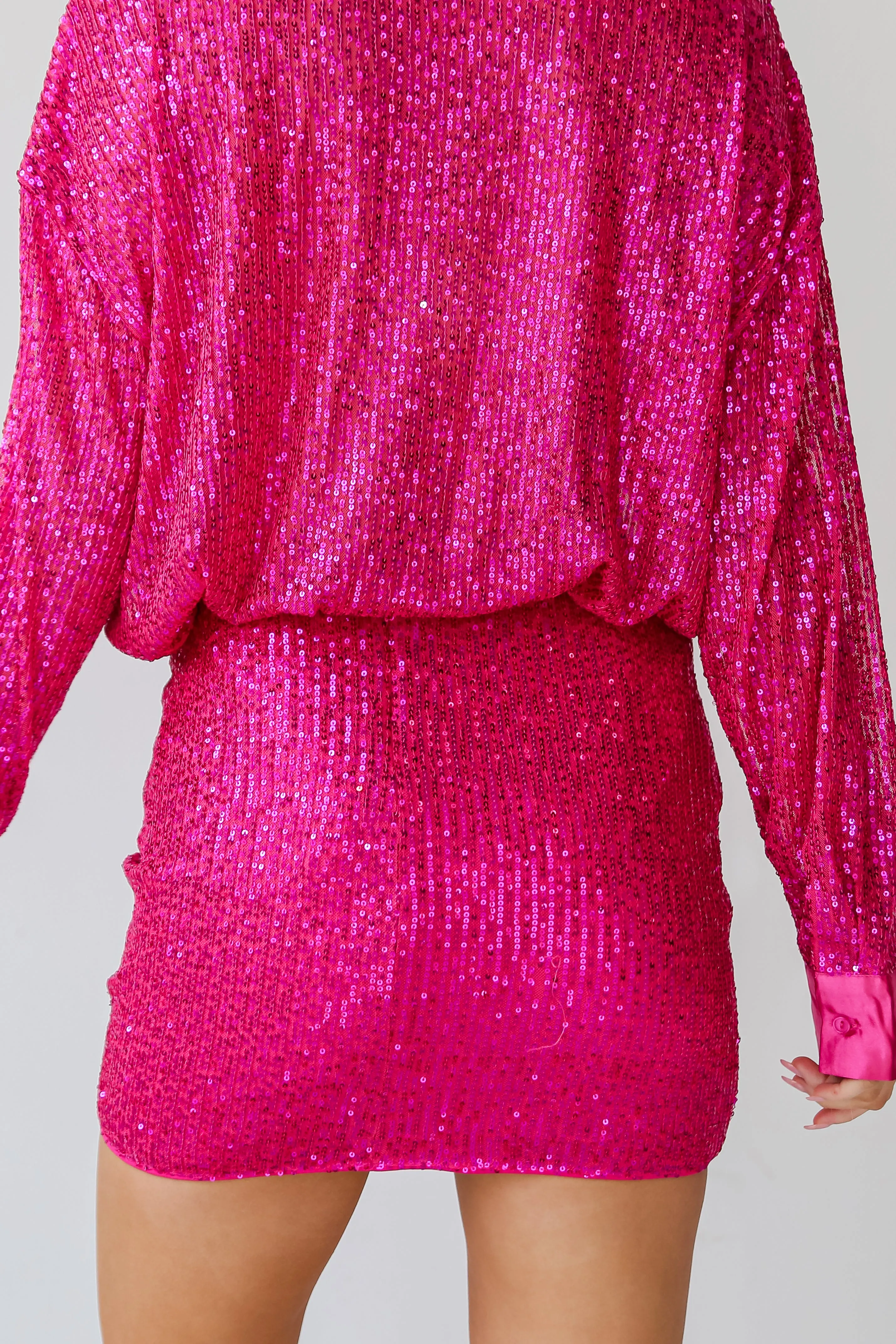 FINAL SALE - Make A Statement Sequin Mini Skirt - DU DEAL