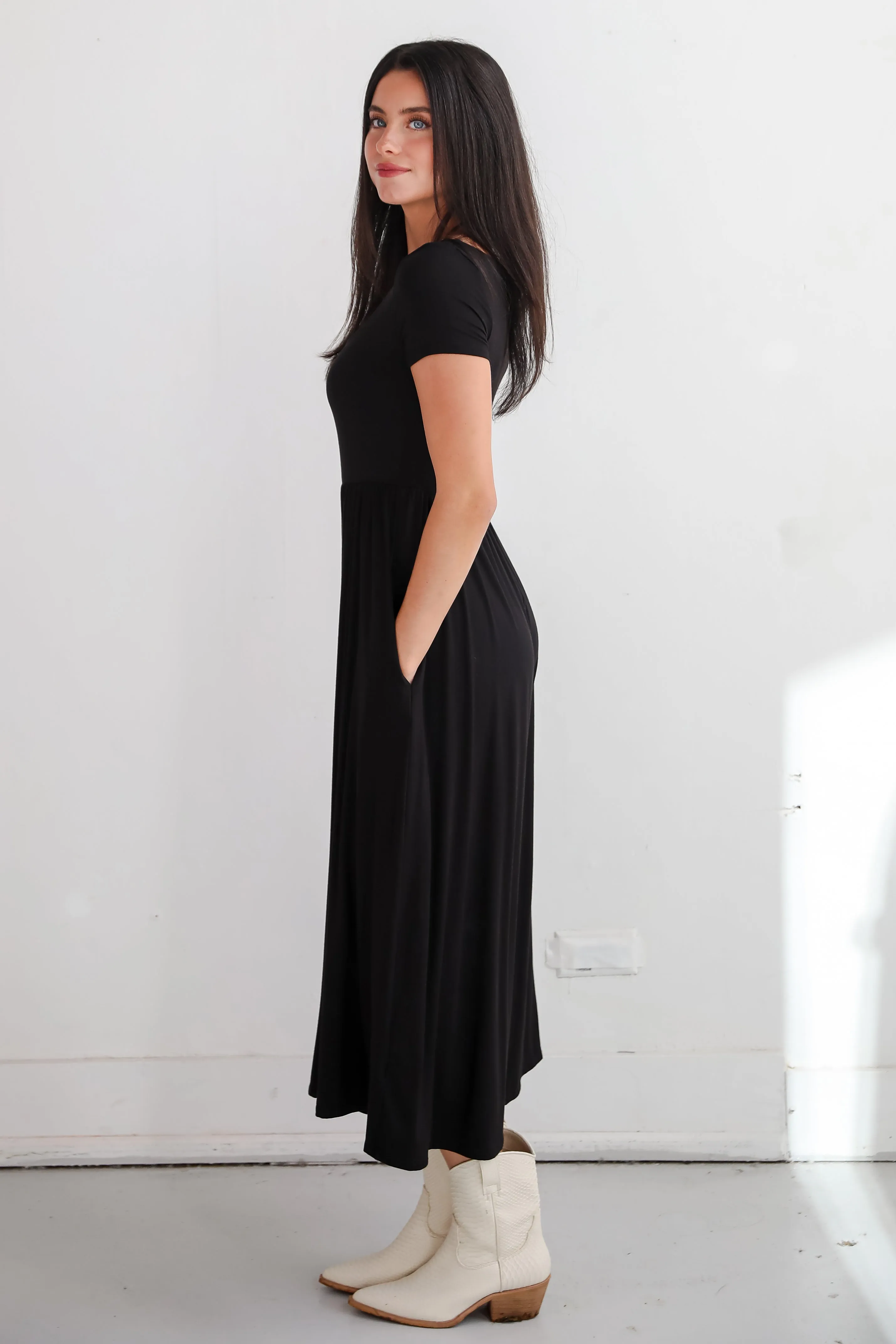 FINAL SALE - Remarkable Attitude Black Jumpsuit