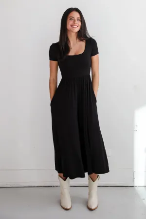 FINAL SALE - Remarkable Attitude Black Jumpsuit