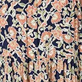 Floral Print High Waist Maxi Skirt