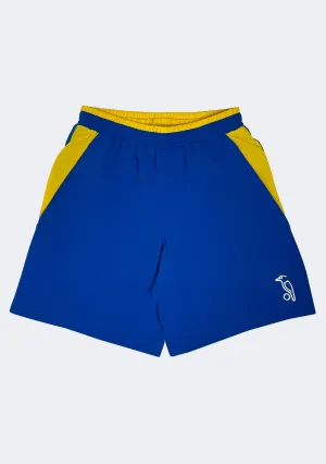 Kookaburra Kids' KB Woven Training Shorts Royal Gold