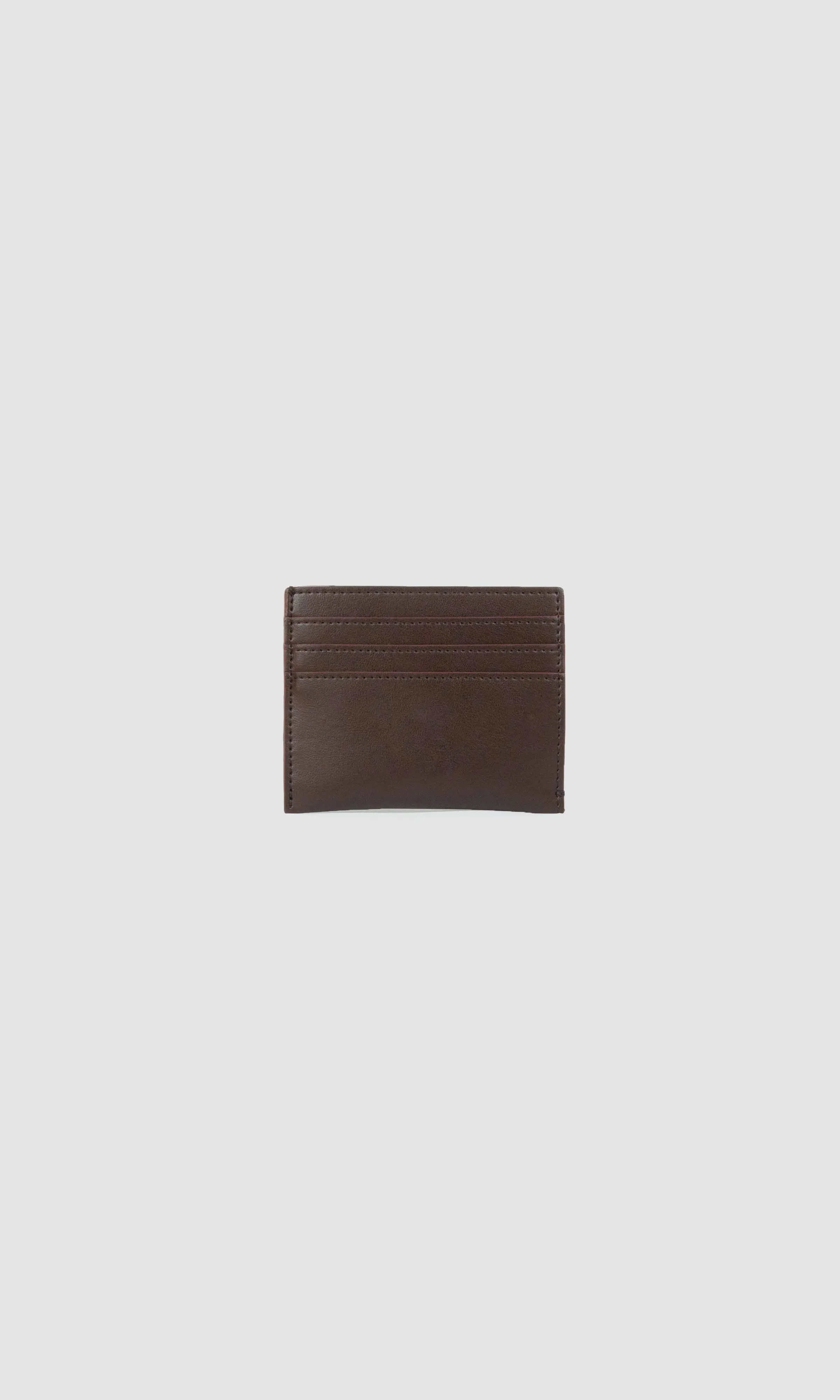 Liberte Vegan Apple Leather Card Holder | Brown