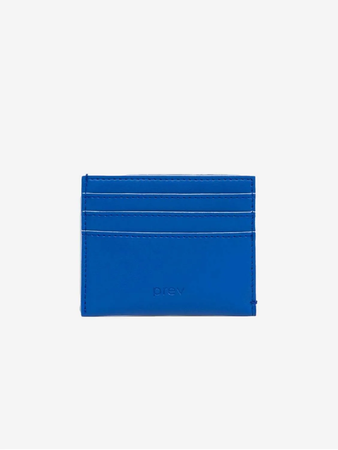 Liberte Vegan Apple Leather Card Holder | Electric Blue