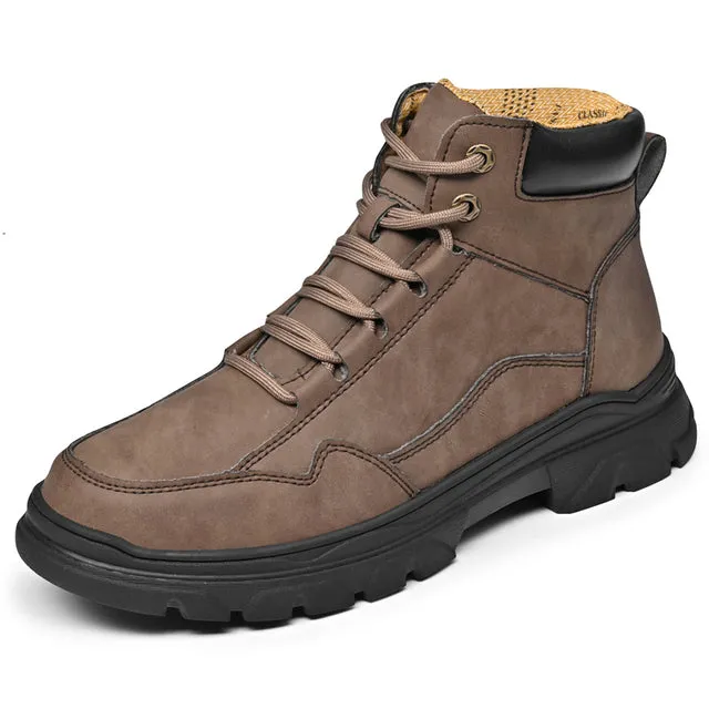 Men Outdoor Black Sport Boots