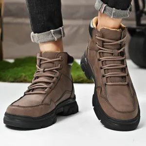 Men Outdoor Black Sport Boots